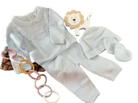 Baby Knit 4 piece Outfit 3-6 Months