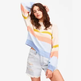 Billabong Seeing Double Crop Crewneck Sweater