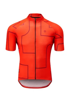 Chapeau! Club Pattern Men Jersey - Blood Orange