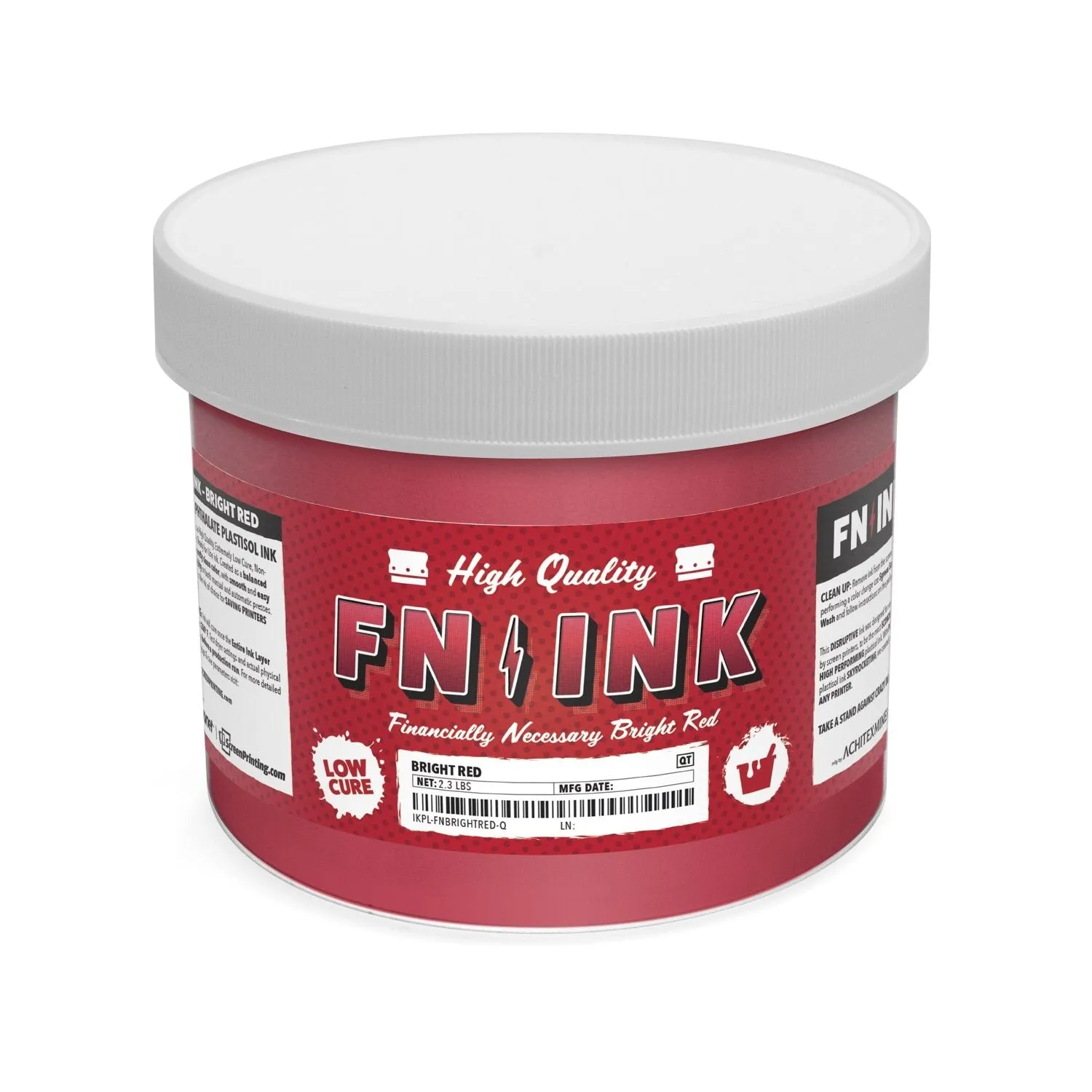 FN-INK™ Bright Red Plastisol Ink