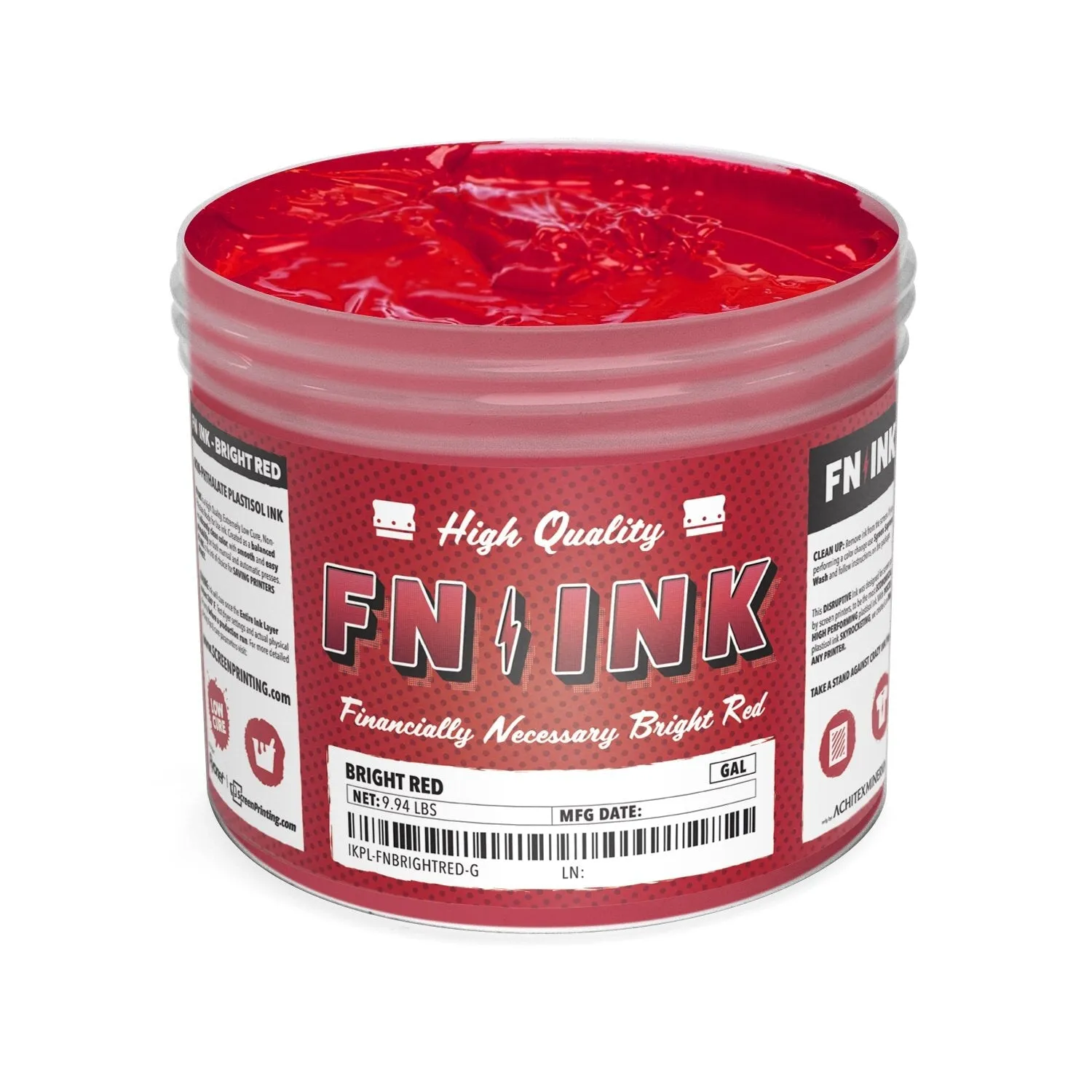 FN-INK™ Bright Red Plastisol Ink