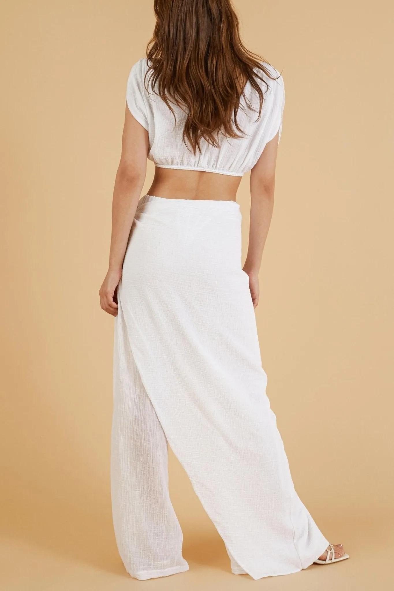 Nala Beach Pants - White