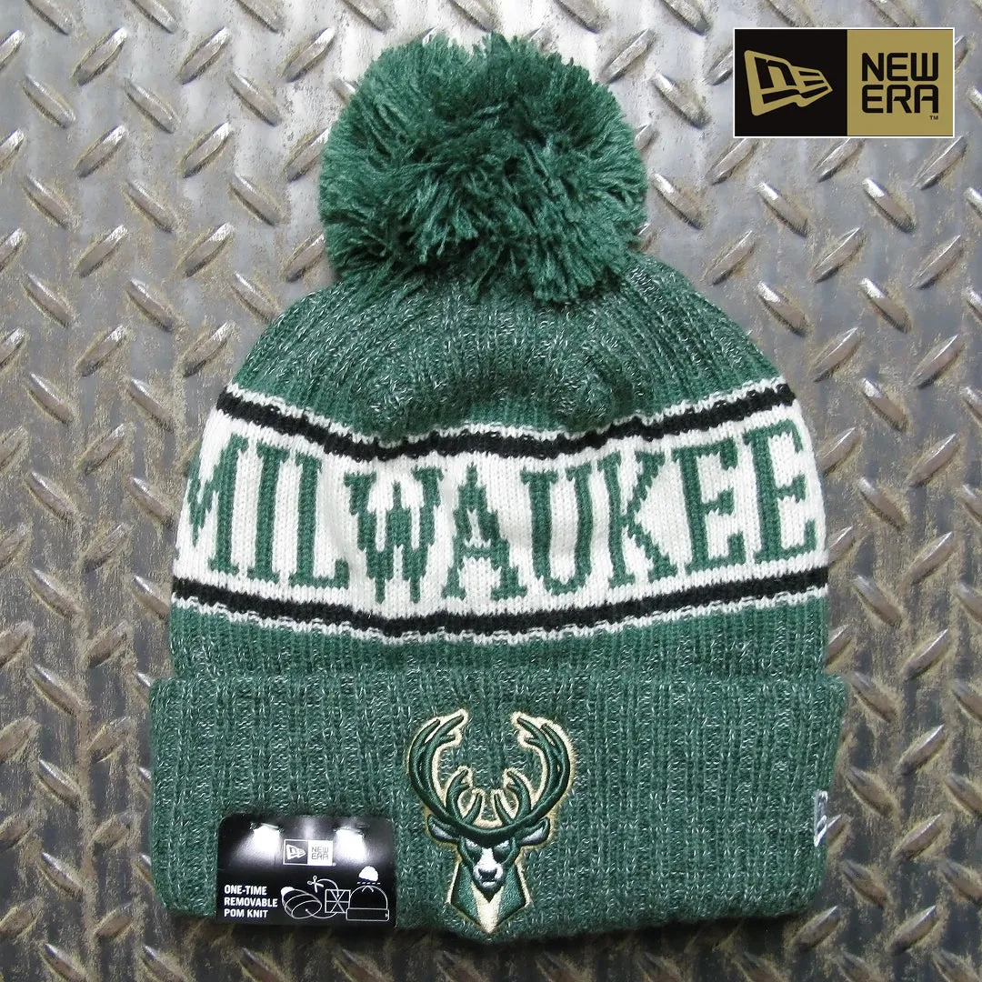 New Era Milwaukee Bucks Sport Knit Beanie