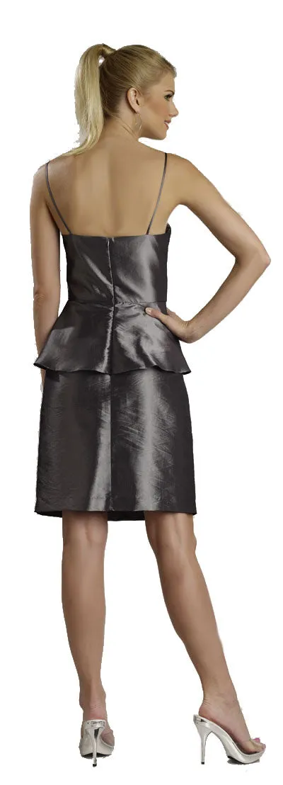 Spaghetti Strapped Pencil Shirt Dress